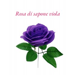 ROSA DI SAPONE VIOLA GRANDE...